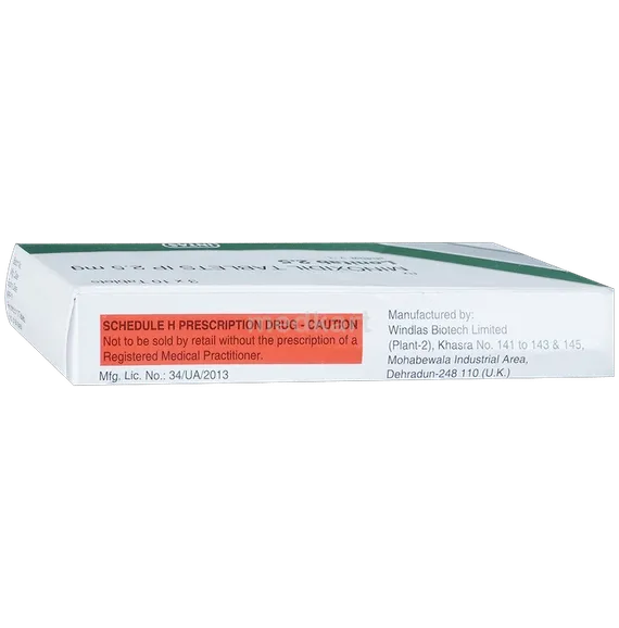 lonitab 2.5mg tablet 10's